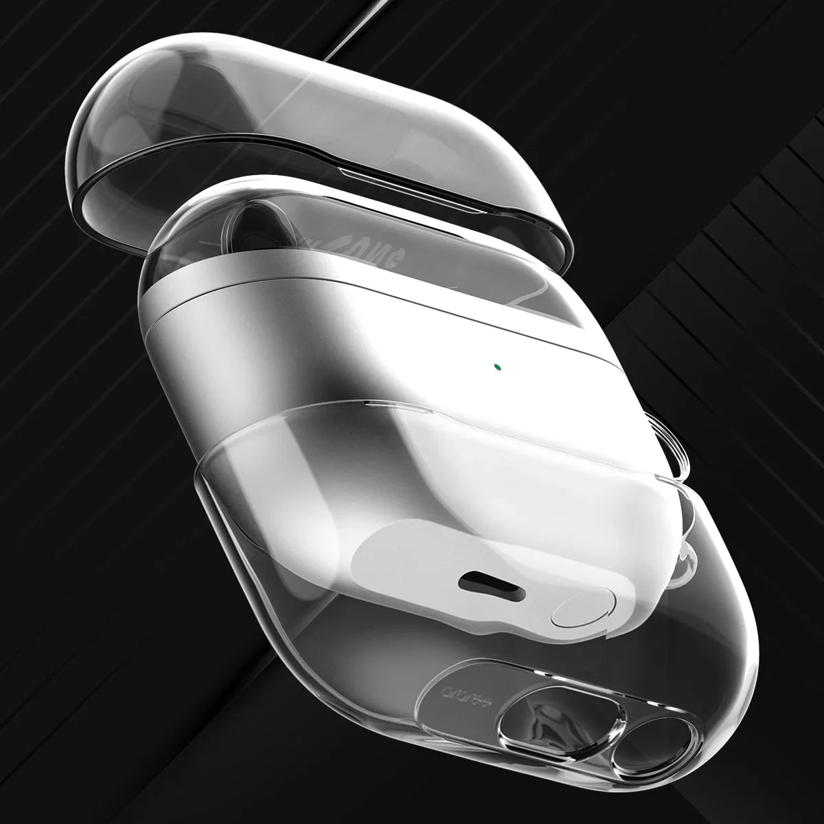 Araree Samsung Buds 3 Pro & Buds 3 Nukin Series Case, Clear - Tashqila Araree Samsung Buds 3 Pro & Buds 3 Nukin Series Case, Clear - Tashqila